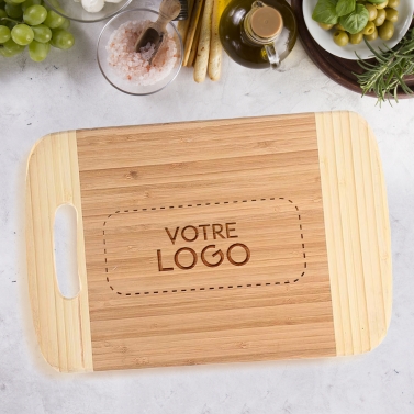 Planche à découper personnalisée avec votre logo