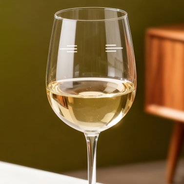 Verre personnalisé avec prénom vin - Modèle anniversaire