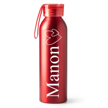 Gourde Rouge personnalisée avec logo