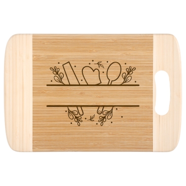 Planche en bambou - Cadeau pour mamie