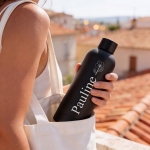 Gourde isotherme personnalisable noir