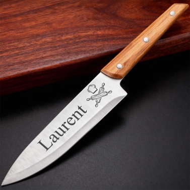 Couteau de chef personnalisé