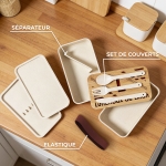 Lunchbox double personnalisée - Modèle Homme