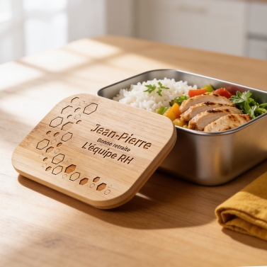 Lunchbox métal personnalisée - Modèle Travail