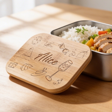Lunchbox métal personnalisée - Modèle Dolce Vita