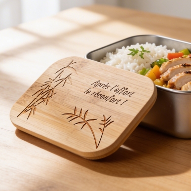 Lunchbox métal personnalisée - Modèle Voyage