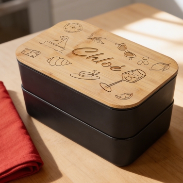 Lunchbox double à personnaliser - Modèle Dolce Vita