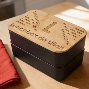 Lunchbox double personnalisée - Modèle Homme