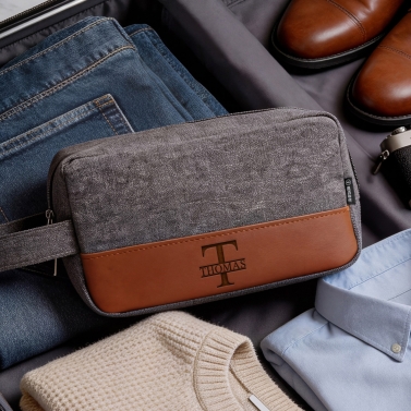 Trousse de toilette personnalisée - Modèle Initiale