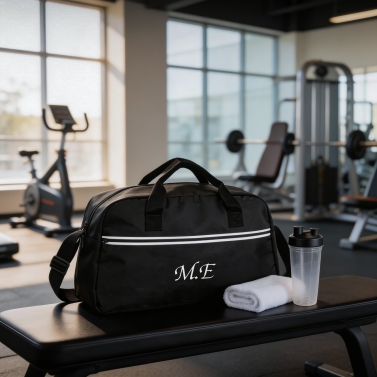 Sac de sport personnalisé - Noir