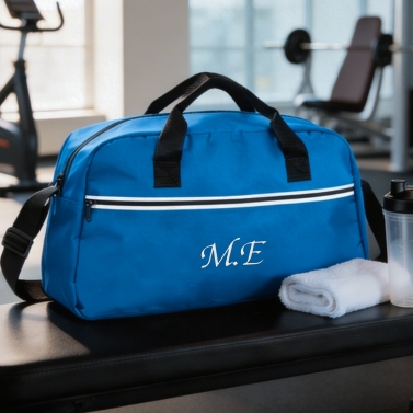 Sac de sport personnalisé - Bleu