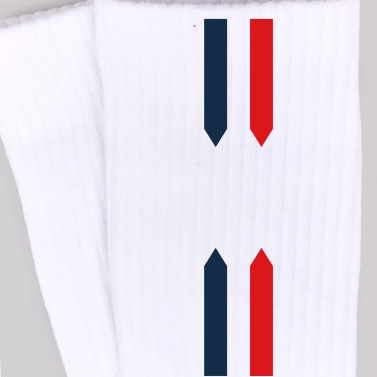 Chaussettes personnalisées Tricolores