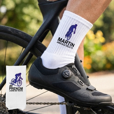 Chaussettes personnalisées - Cyclisme