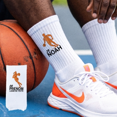 Chaussettes personnalisées - Basket