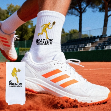 Chaussettes personnalisées - Tennis