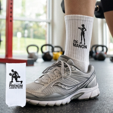 Chaussettes personnalisées - Musculation