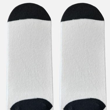 Chaussettes personnalisées Texte semelle