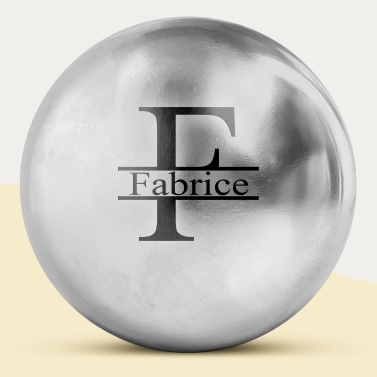 Boules de pétanque personnalisées - Modèle Majuscule
