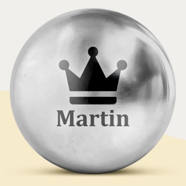 Boules de pétanque personnalisées - Modèle Roi