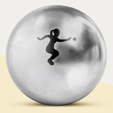 Boules de pétanque personnalisées - Modèle Joueuse