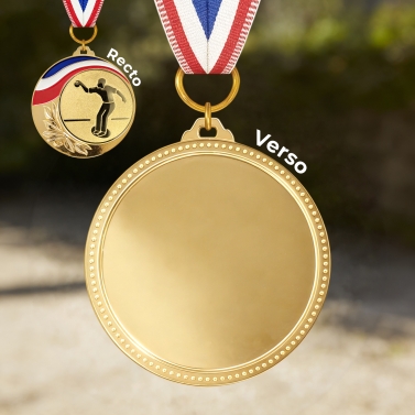 Médaille Personnalisée - Pétanque