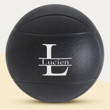 Boules de pétanque noire personnalisées - Modèle Majuscule