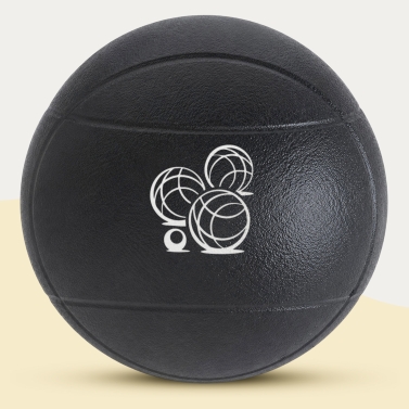 Boules de pétanque noire personnalisées - Modèle Triplette