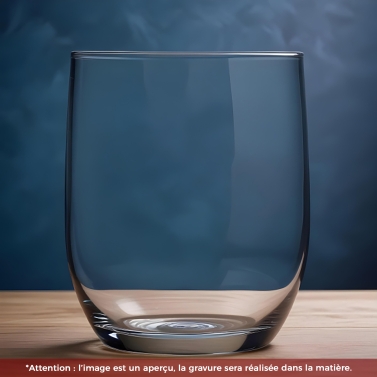 Verre à graver avec votre logo