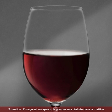 Verre à vin personnalisé avec votre logo