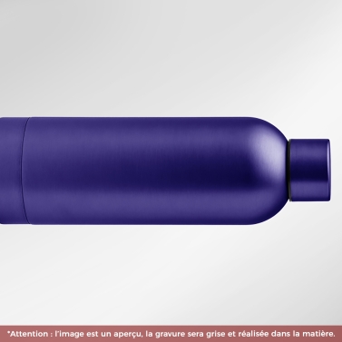 Gourde personnalisable avec votre logo bleue