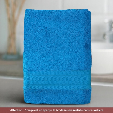 Serviette Océan luxe personnalisée avec votre logo - 550gr/m²