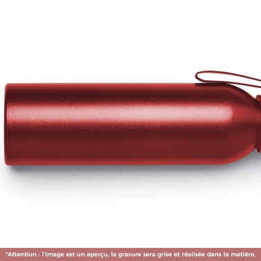 Gourde Rouge personnalisée avec votre logo