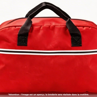 Sac de sport personnalisé avec votre logo - Rouge