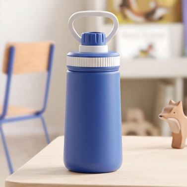 Gourde enfant bleue - Personnalisable