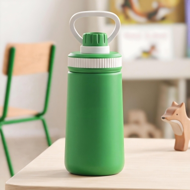 Gourde enfant verte - Personnalisable