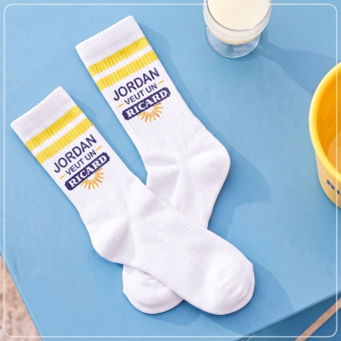 Chaussettes personnalisées ricard