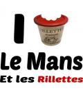 Tee shirt I Love les Rillettes du Mans