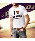Tee shirt I Love les Rillettes du Mans