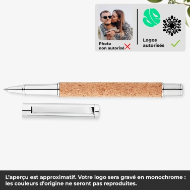 Stylo personnalisé avec un logo