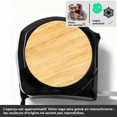 Mètre personnalisé avec votre logo