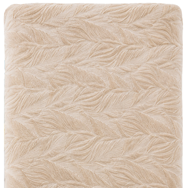 Plaid microfibre Beige personnalisé