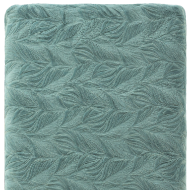 Plaid microfibre Bleu personnalisé