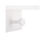 Porte manteau blanc personnalisé