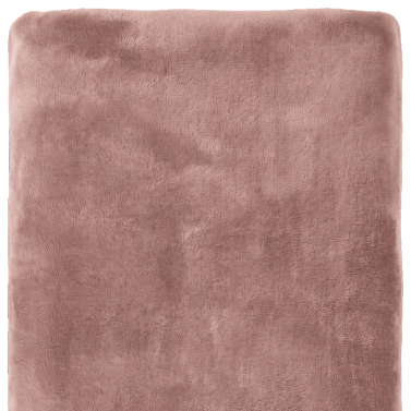 Plaid microfibre Rose 125x150 personnalisé