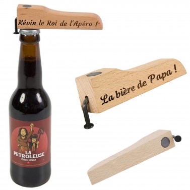 Decapsuleur à bière personnalisé