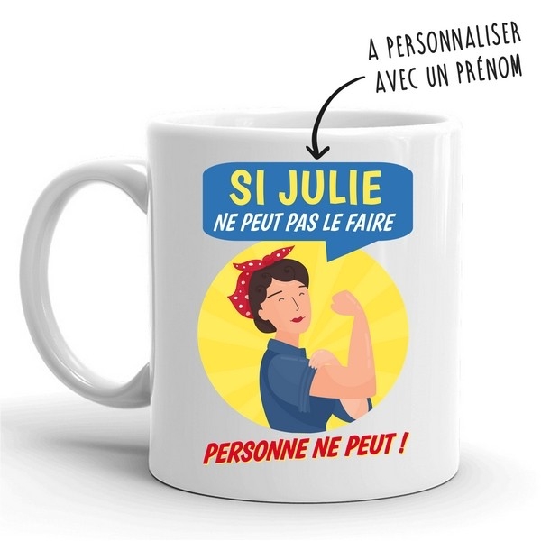 Mug "Si Maman ne peut pas le faire"