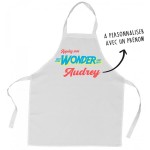 Tablier personnalisable "Wonder Woman"