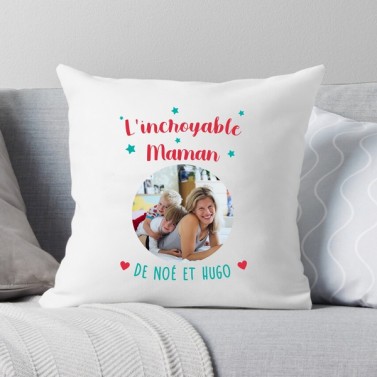 Coussin photo Maman