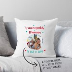 Coussin photo Maman