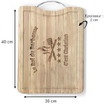 Grande Planche à découper Personnalisée